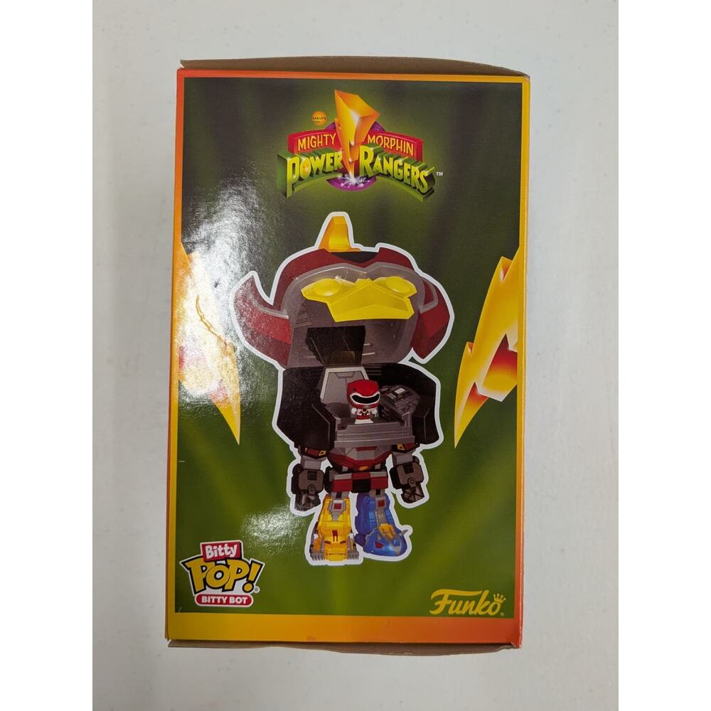 Funko Bitty Pop Megazord Red Ranger Power Rangers Bitty Bot 2 Pack Figure - Picture 3 of 4